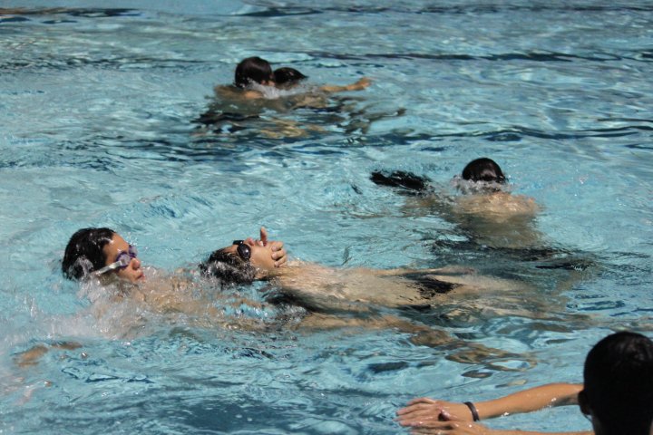 Lifesaving Backstroke Learn To Swim